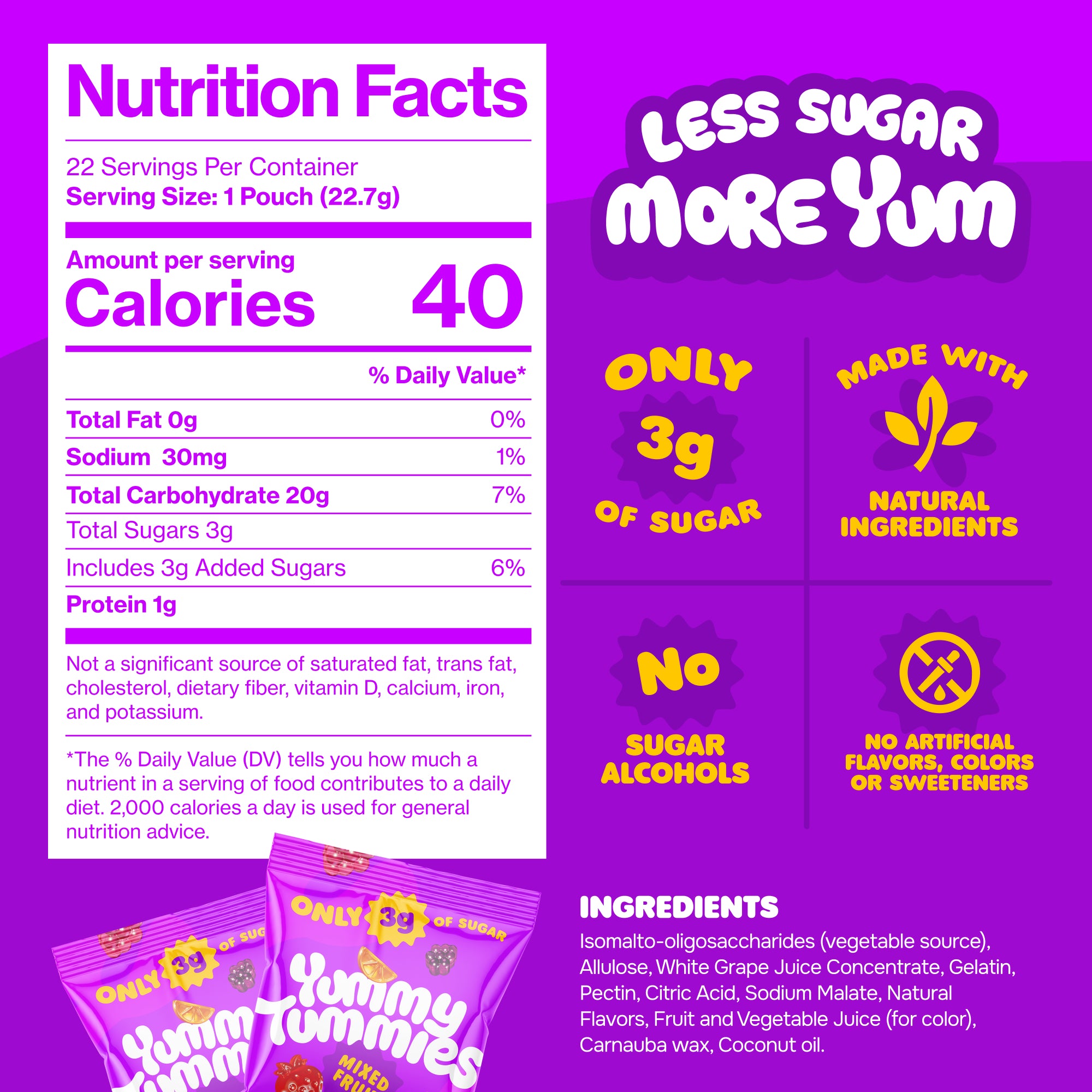 Yummy Tummies Fruit Snacks